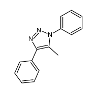 5-methyl-1,4-diphenyl-1H-1,2,3-triazole Structure