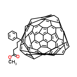 2ALPHA-苯基-1,2(2ALPHA)-高[5,6]富勒烯-C60-LH-2ALPHA-丁酸甲酯结构式