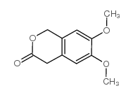 3H-2-Benzopyran-3-one,1,4-dihydro-6,7-dimethoxy- Structure