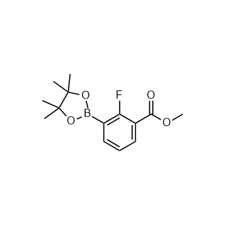 2-氟-3-(4, 4, 5, 5-四甲基-1, 3, 2-二氧硼杂环戊烷-2-基)苯甲酸甲酯图片