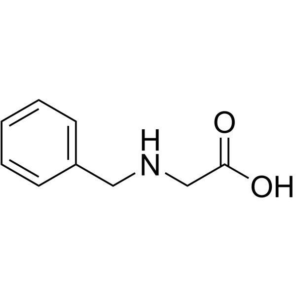 N-苄基甘氨酸结构式