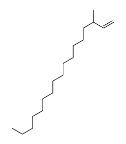 3-methylheptadec-1-ene Structure