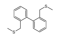 1-(methylsulfanylmethyl)-2-[2-(methylsulfanylmethyl)phenyl]benzene Structure