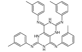 2,4,6,8-Tetrakis(m-toluidino)pyrimido[5,4-d]pyrimidine picture