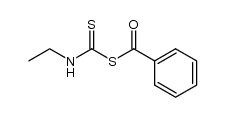 ethylthiocarbamic acid benzoic acid-thioanhydride Structure