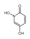 1,5-Dihydroxy-1H-2-pyridon Structure