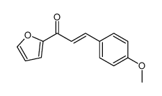 1-(furan-2-yl)-3-(4-methoxyphenyl)prop-2-en-1-one Structure