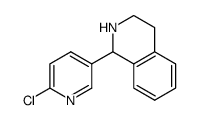 (RS)-1-(6-chloro-pyridin-3-yl)-1,2,3,4-tetrahydro-isoquinoline Structure