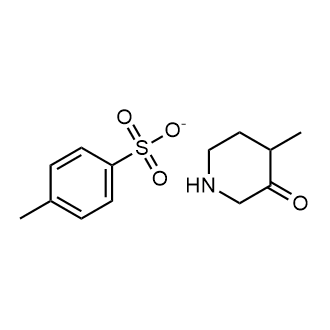 4-Methylbenzene-1-sulfonic acid 4-methylpiperidin-3-one structure