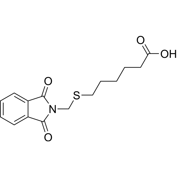 O-Phthalimide-C1-S-C5-acid结构式