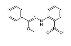 Benzoesaeure-ethylester-(2-nitro-phenylhydrazon)结构式