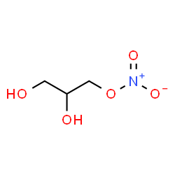 mononitroglycerol Structure