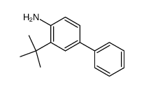 3-(tert-butyl)-[1,1’-biphenyl]-4-amine结构式