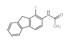 Acetamide,N-(1-fluoro-9H-fluoren-2-yl)-结构式