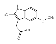 5-methoxy-2-methyl-3-indoleacetic acid picture