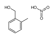 (2-methylphenyl)methanol,nitric acid Structure