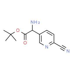 tert-butyl N-[(6-cyanopyridin-3-yl)Methyl]carbamate structure