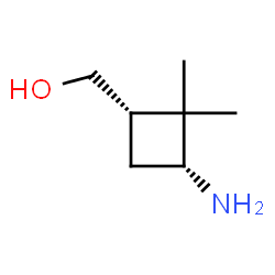 Cyclobutanemethanol, 3-amino-2,2-dimethyl-, (1S,3R)- (9CI) picture