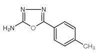 5-(P-tolyl)-1,3,4-oxadiazol-2-amine structure