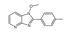 1-methoxy-2-(4-methyl-phenyl)-1H-imidazo[4,5-b]pyridine Structure