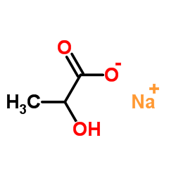 Sodium Lactate Structure