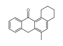 6-methyl-1,2,3,4-tetrahydro-7H-benz[a]anthracen-12-one Structure