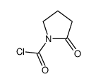 2-oxopyrrolidine-1-carbonyl chloride结构式