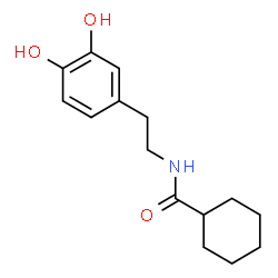 N-CYCLOHEXANOYL DOPAMINE结构式