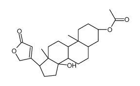 [(3S,5S,8R,9S,10S,13R,14S,17R)-14-hydroxy-10,13-dimethyl-17-(5-oxo-2H-furan-3-yl)-1,2,3,4,5,6,7,8,9,11,12,15,16,17-tetradecahydrocyclopenta[a]phenanthren-3-yl] acetate Structure