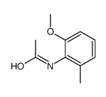 N-(2-methoxy-6-methylphenyl)acetamide结构式