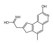 2-(6-methyl-2-oxo-3,7-dihydrocyclopenta[f]isoquinolin-8-yl)acetamide结构式