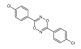 3,6-bis(4-chlorophenyl)-1,4,2,5-dioxadiazine Structure