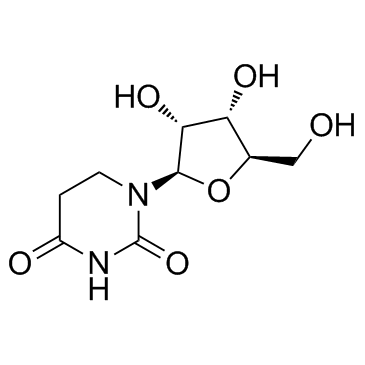 5,6-二氢尿苷结构式