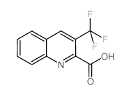 3-三氟甲基-喹啉-2-羧酸结构式