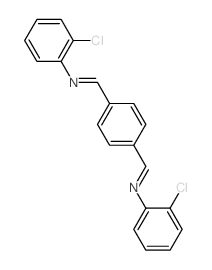 N-(2-chlorophenyl)-1-[4-[(2-chlorophenyl)iminomethyl]phenyl]methanimine picture