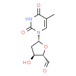 thymidine-5'-aldehyde结构式