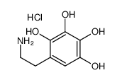 5-(2-aminoethyl)benzene-1,2,3,4-tetrol,hydrochloride结构式