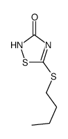 5-butylsulfanyl-1,2,4-thiadiazol-3-one Structure