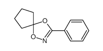 3-phenyl-1,4-dioxa-2-azaspiro[4.4]non-2-ene结构式