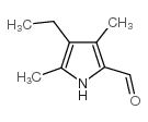 4-乙基-3,5-二甲基-1H-吡咯-2-甲醛结构式