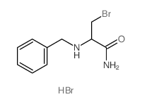 2-(benzylamino)-3-bromo-propanamide Structure