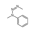 N-methyl-N-(methyldiazenyl)aniline Structure