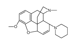 6,7-Didehydro-4,5α-epoxy-3-methoxy-17-methyl-8-piperidinomorphinan picture