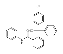 2-[(4-chlorophenyl)-hydroxy-phenyl-methyl]-N-phenyl-benzamide picture