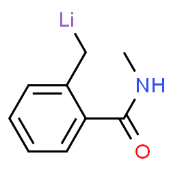 Lithium,[[2-[(methylamino)carbonyl]phenyl]methyl]- Structure