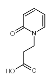 2-氧代-1(2H)-吡啶丙酸结构式