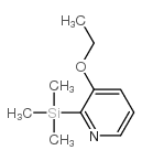 Pyridine, 3-ethoxy-2-(trimethylsilyl)- (9CI) Structure