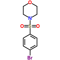 4-[(4-Bromphenyl)sulfonyl]morpholin Structure