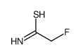 2-Fluoroethanethioamide Structure