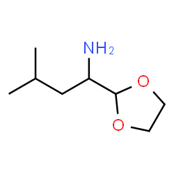 1,3-Dioxolane-2-methanamine,-alpha--(2-methylpropyl)- structure